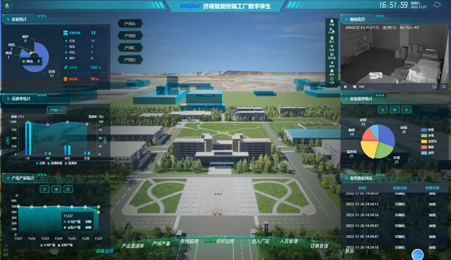 金数据智能终端智能工厂